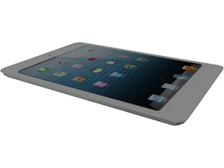 Apple iPad Mini 3D Model preview
