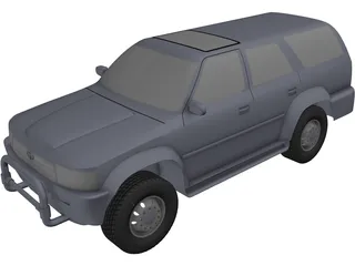 Toyota Hilux 3D Model preview
