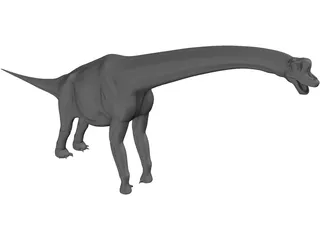 Brachiosaurus 3D Model preview
