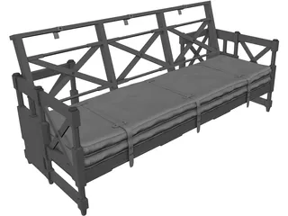 Sofa 3D Model preview