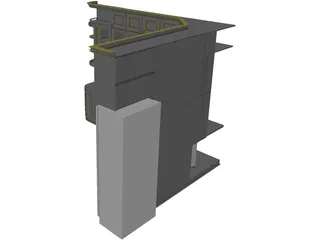 Kitchen 3D Model preview