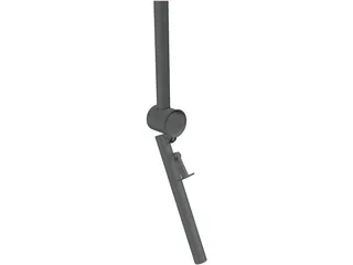 Garlic Crusher 3D Model preview