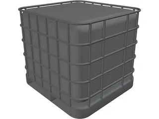 Pallet Mounted Fluid Resevoir 3D Model preview