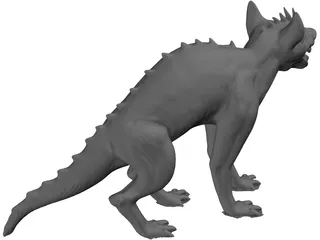 Chupacabra 3D Model preview