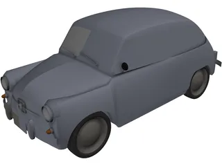 Zastava 750 3D Model preview