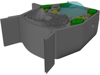 Plant Cell 3D Model preview