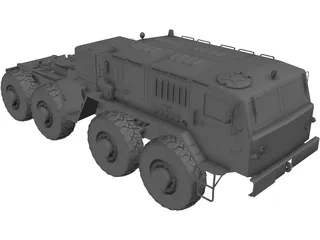 MAZ-537 3D Model preview