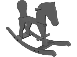 Toy Baby Pony 3D Model preview