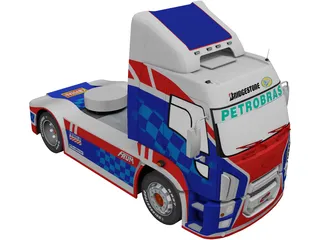 Formula Truck 2013 PaceCar 3D Model preview