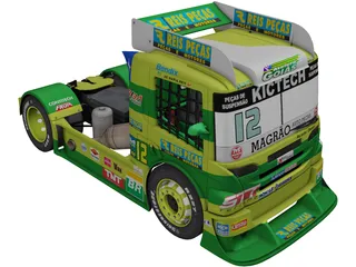Scania G470 Original Reis Pecas 3D Model preview