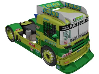 Scania G470 Original Reis Pecas 3D Model preview