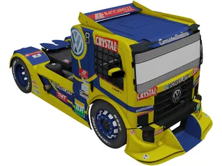 Volkswagen Constellation RM Competicoes 3D Model preview