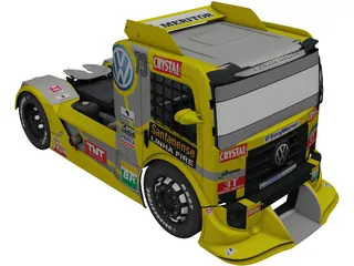 Volkswagen Constellation RM Competicoes 3D Model preview
