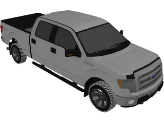 Ford F-150 (2014) 3D Model preview