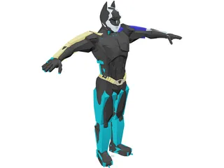 Batman Dark Knight 3D Model preview