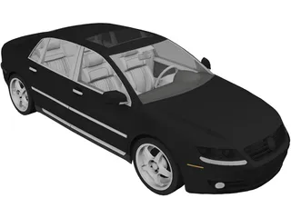 Volkswagen Phaeton W12 3D Model preview