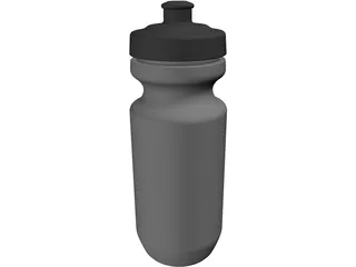 Water Bottle 3D Model preview