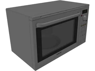 Samsung Microwave Oven 3D Model preview