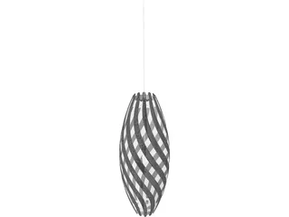David Trubridge Lamp 3D Model preview