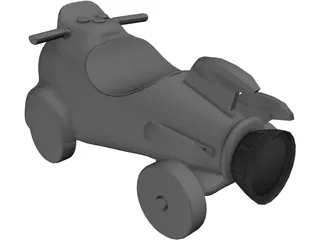 Rocket 3D Model preview
