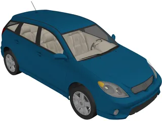 Toyota Matrix 3D Model preview