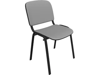Office Chair 3D Model preview