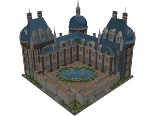Mumbai University Conversation Centre 3D Model preview