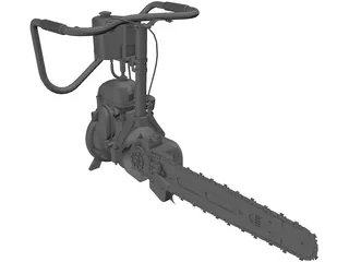 Chainsaw 3D Model preview
