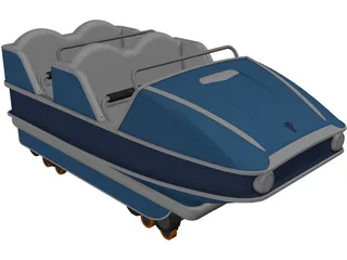 Cart 3D Model preview