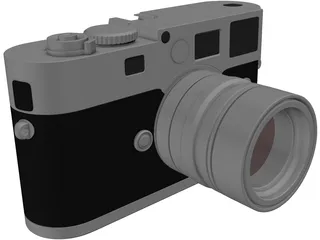 Leica M8 Digital Camera 3D Model preview