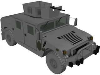Humvee 3D Model preview
