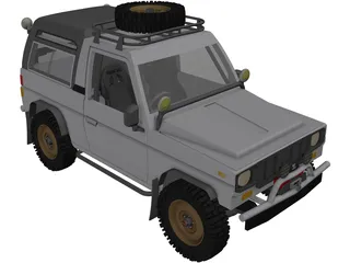 Daihatsu Rocky 3D Model preview