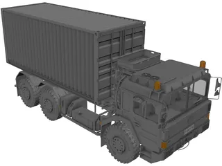 Raba H25 Container 3D Model preview
