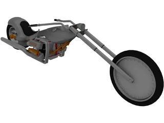 Chopper 3D Model preview