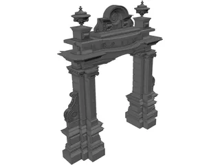 Arch 3D Model preview