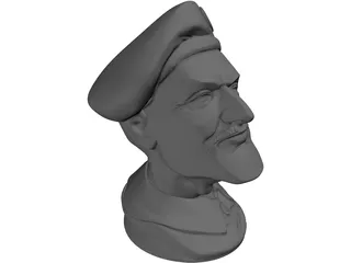 Colonel 3D Model preview