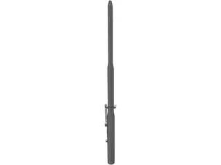 Gas Flare 3D Model preview