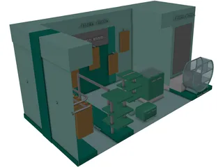 Display Booth 3D Model preview