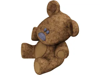 Teddy Bear 3D Model preview