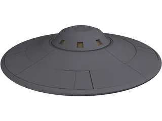 UFO 3D Model preview