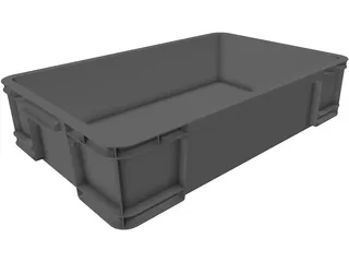 Storage Box 33 ltr 3D Model preview