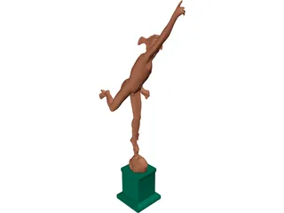 Hermes 3D Model preview