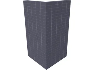 Shower Box 3D Model preview