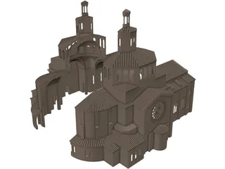 Church 3D Model preview