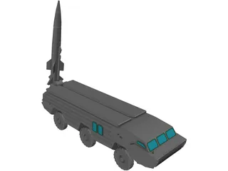 OTR-21 Tochka-U 3D Model preview