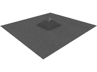 Pyramid 3D Model preview