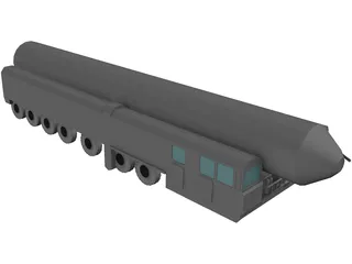 RT-2UTTKh Topol-M 3D Model preview
