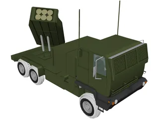 HIMARS 3D Model preview