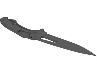 Boker Knife 3D Model preview