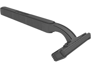 Gillette Razor 3D Model preview